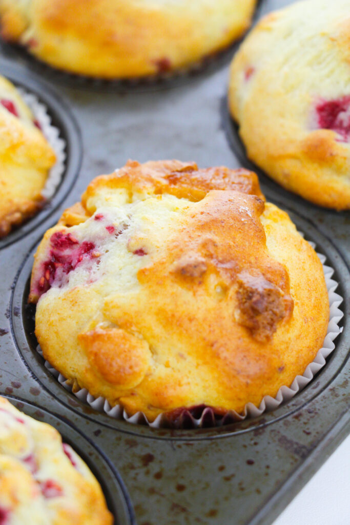 Try These Sweet And Flavorful White Chocolate Raspberry Muffins Recipe 